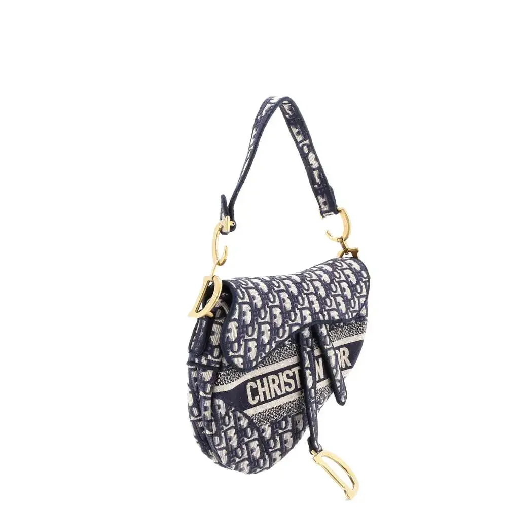 Christian Dior Saddle Handbag Logo #186440C36B - Picture 3 of 8